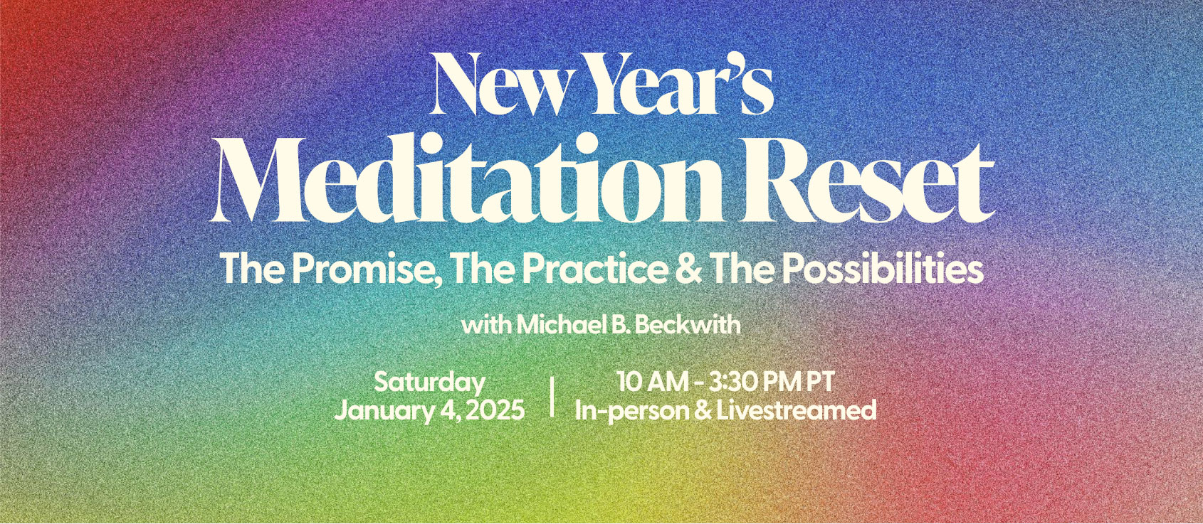 New Year’s Meditation Reset